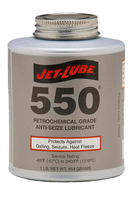 15502 - Jet-Lube 550 1/2 Lb Brushtop Can