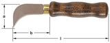 K-40 - AMPCO Knife Linoleum 4-9/16'' Blade