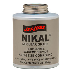 13504 - Jet-Lube Nikal® Nuclear 1 lb Brushtop Can