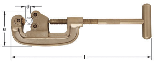 9300 - AMPCO Pipe Cutter 2'' Max