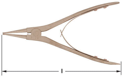 8304 - AMPCO Plier Snap Ring External 7'' L