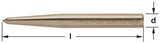 P-1292 - AMPCO Punch Center 1/2, 5'' OAL