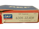 SKF 6305 2ZJEM Single Row Shielded Deep Groove Radial Ball Bearing