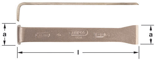 S-10AG - AMPCO Scaper Deck 7/8'' Blade 7-7/8''L