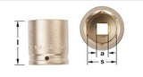 I-1/2D27MM - AMPCO Socket Impact 1/2D 27mm