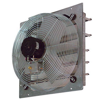 TPI CE14DS 14" CE-DS Series Shutter Mounted Direct Drive Exhaust Fan