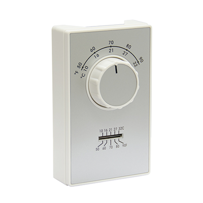 TPI ET9DTS DPST Heat Only ET9 Series Line Voltage Thermostat