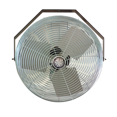 TPI U12TE 12" U-TE Series Industrial Mounted Workstation Fan