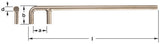 WV-42 - AMPCO Valve Wheel Hook 27-1/2'' OAL