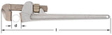 W-211AL - AMPCO Wrench Pipe Aluminum 10'' OAL