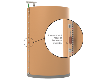 TSG20-EA - Gearench Enclosed Tank Safety Gauge