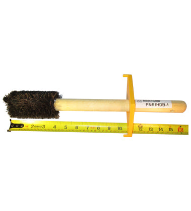IHDB-1 - Straight Trim Heavy-Duty Thread Compound Dope Brush  2-1/2" W/ Guard 16” LG Handle