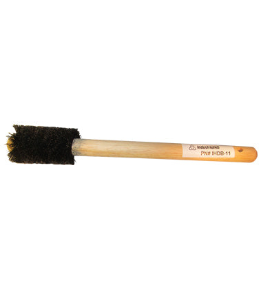IHDB-11 - Straight Trim Heavy-Duty Thread Compound Dope Brush  2-3/8" No Guard 16” LG Handle