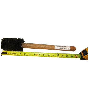 IHDB-12 - Straight Trim Heavy-Duty Thread Compound Dope Brush  2-7/8" No Guard 16” LG Handle