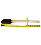 IHDB-14 - Tapered Trim Heavy-Duty Thread Compound Dope Brush 2" Back W/ Guard 16" SM Handle