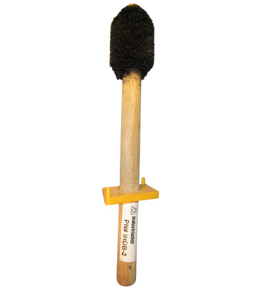 IHDB-2 - Tapered Trim on Both Ends Heavy-Duty Thread Compound Dope Brush  2-1/2" W/ Guard 16” LG Handle