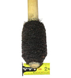 IHDB-4 - Tapered Trim on Both Ends Heavy-Duty Thread Compound Dope Brush 2" W/ Guard 16” SM Handle