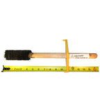 IHDB-5 - Straight Trim Heavy-Duty Thread Compound Dope Brush 1-3/4" W/ Guard 16” SM Handle