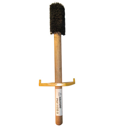 IHDB-9 - Straight Trim Heavy Duty Thread Compound Dope Brush 2" w/ Guard 16" SM Handle - IndustrialStop