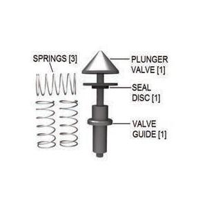 Oteco 70017100 Metal Repair Kit For Float Valve 2F3R