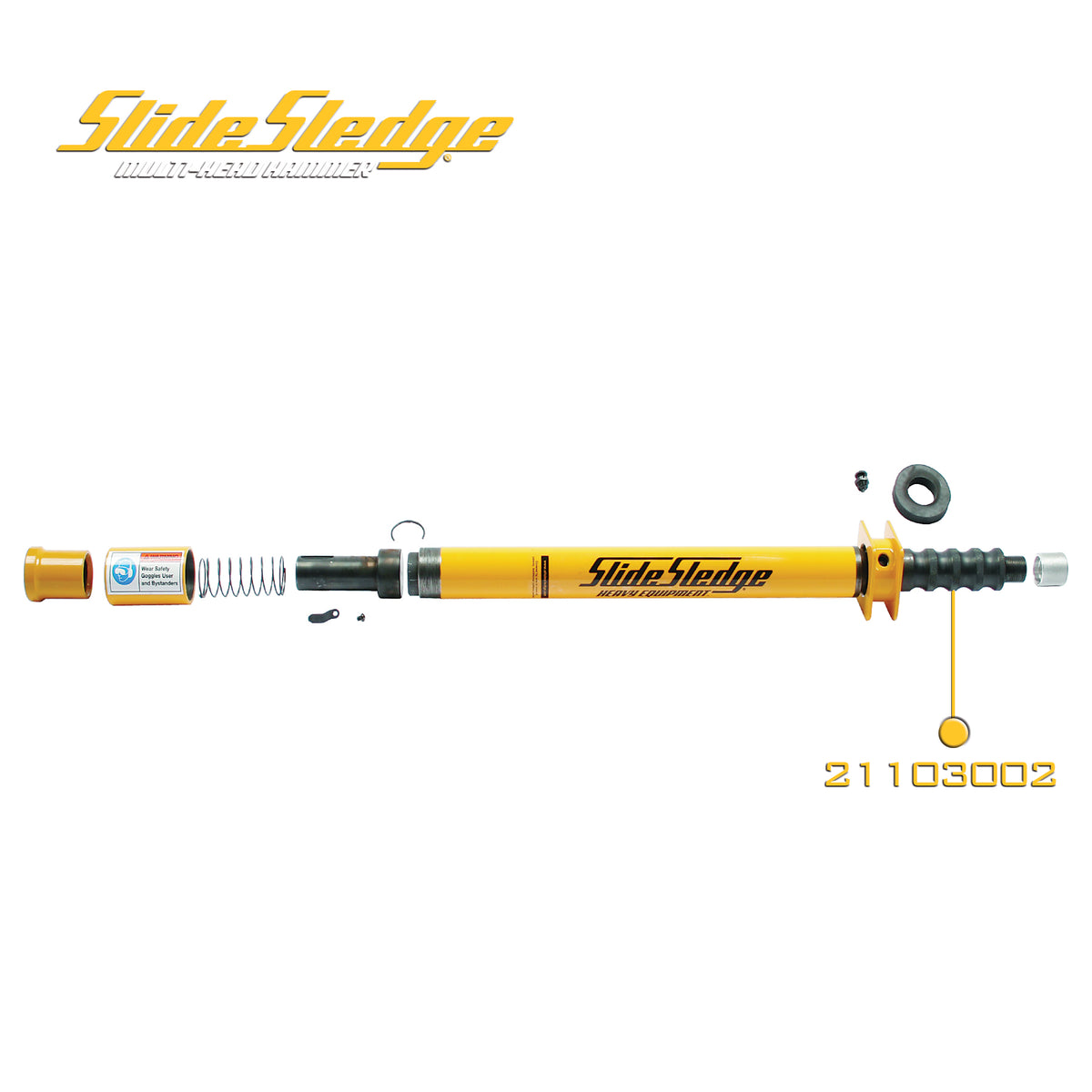 Slide Sledge 21103002 Drive Bar for 14 Pound Multi-Head Hammer