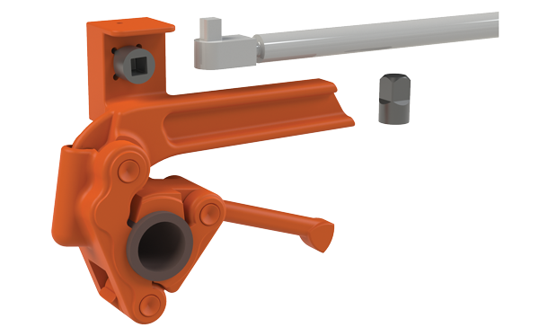 Gearench ZT600M Petol Torque Wrench Handle